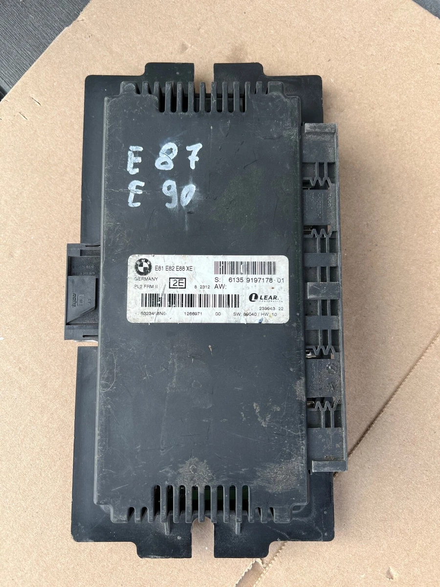 BMW 1 SERIES E81 E88 E82 XENON FOOTWELL MODULE 9197178 | eBay 