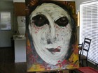 LARGE KELLI DUBAY ORIGINAL  ABSTRACT EXPRESSION ACRYLIC  30 X 40 SIGNED TEXTURE — photo 4