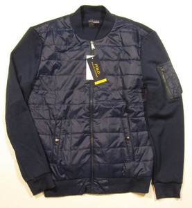 ralph lauren navy bomber jacket