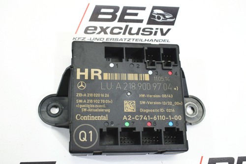 Mercedes E220 CDI W212 MOPF Türsteuergerät Steuergerät Tür hinten RE A2189009704