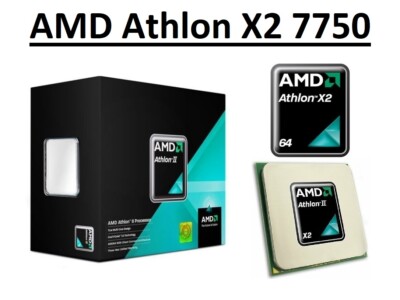 AMD Athlon X2 7750 Dual Core Prozessor 2,7 GHz, Sockel AM2/AM2+, 95 W CPU 