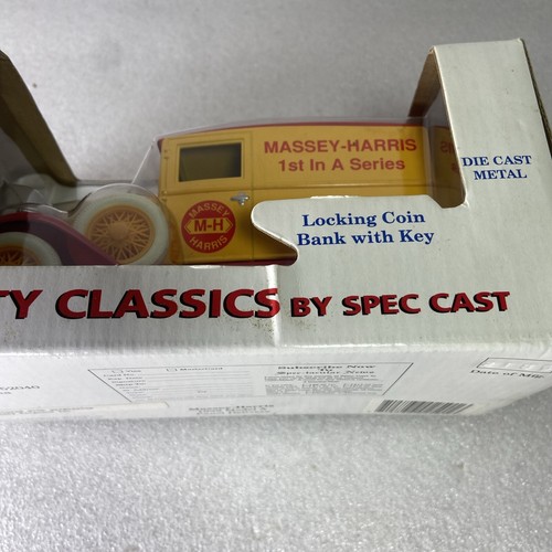 Massey Harris 1929 Model A Panel Delivery Truck Bank 1/25 Scale Limited Edition - Picture 16 of 17