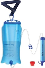 Simpure Gravity Water Filter Bag 3L w/ Pore Size of 0.1 Microns Three Gallons
