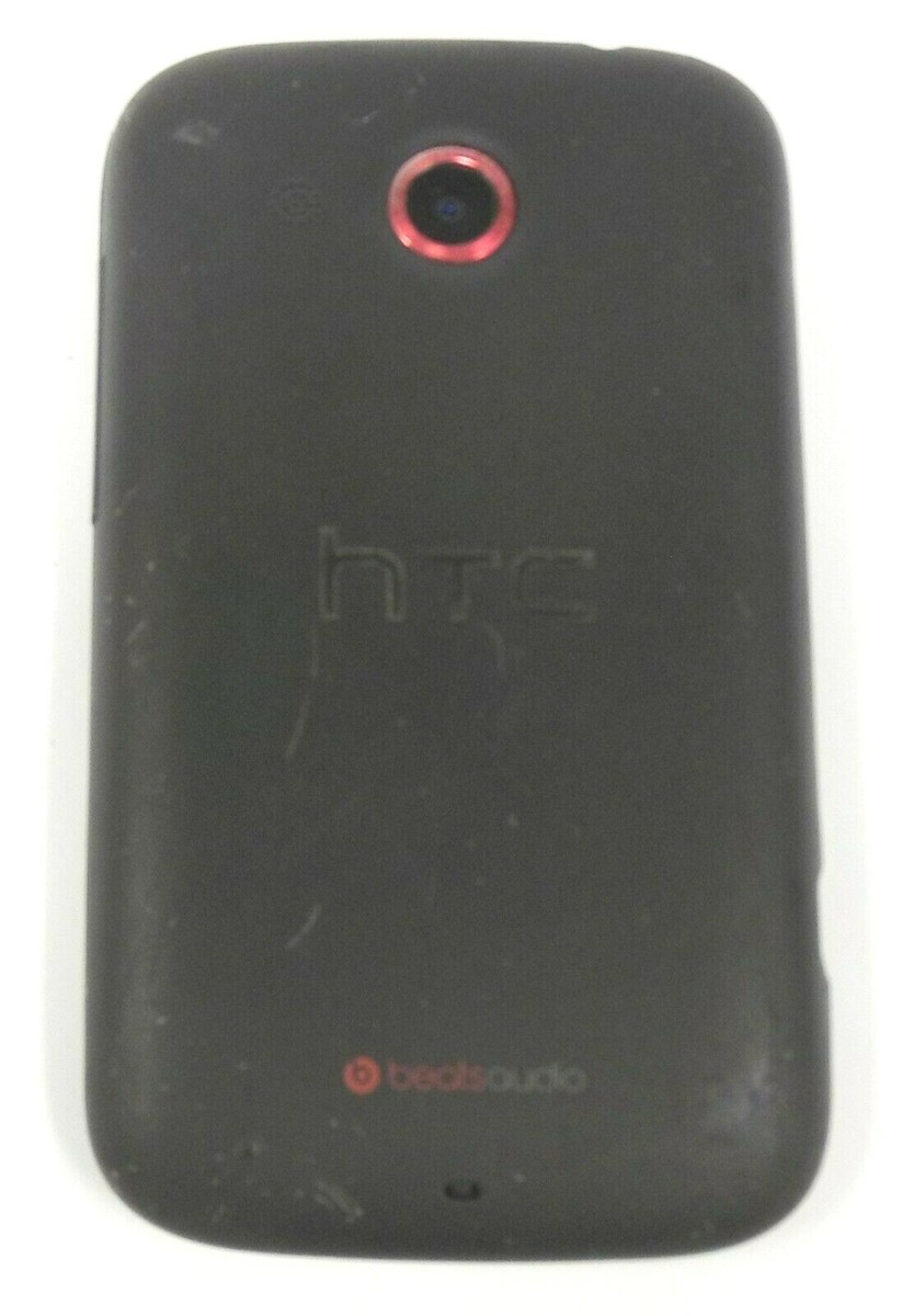 HTC Desire C PL01200 - Black ( Cricket ) Rare CDMA MuveMusic