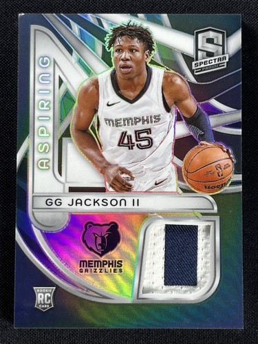 Carte Panini NBA Hoops 2023/24 N ° 275 GG Jackson II Carte Rookie RC