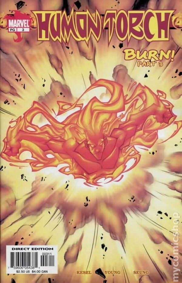 HUMAN TORCH (2003) - Marvel Comics - 2nd Series Lot - Skottie