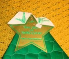 2 Vintage Quilted Christmas Tree Skirts 1-Red, 1-Green 1970s — photo 4
