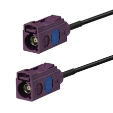 Vehicle Car Telematics 4G LTE Antenna Adapter Cable Fakra D Violet Cable 305cm