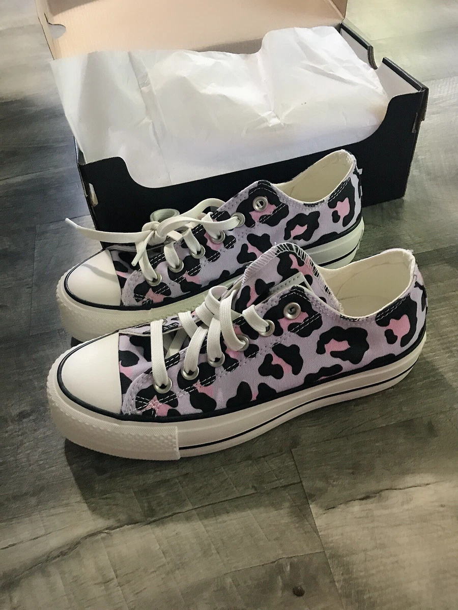 NWB Converse Chuck Taylor All Star Leopard Platform Lo Low Top 568003C SZ6  | eBay