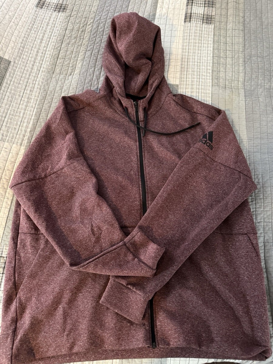 Adidas ID Stadium Full Zip Hoodie Training Spacer Mens Track Jacket 2XL  CY9861