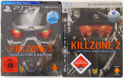 Sony Playstation 3 PS3 OVP Killzone 2 3 Steelbook Limitierte Collectors Edition