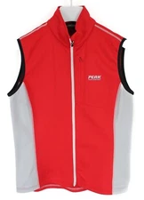 PEAK PERFORMANCE R&D Mid Waistcoat Women's LARGE Full Zip Stretchy Red
