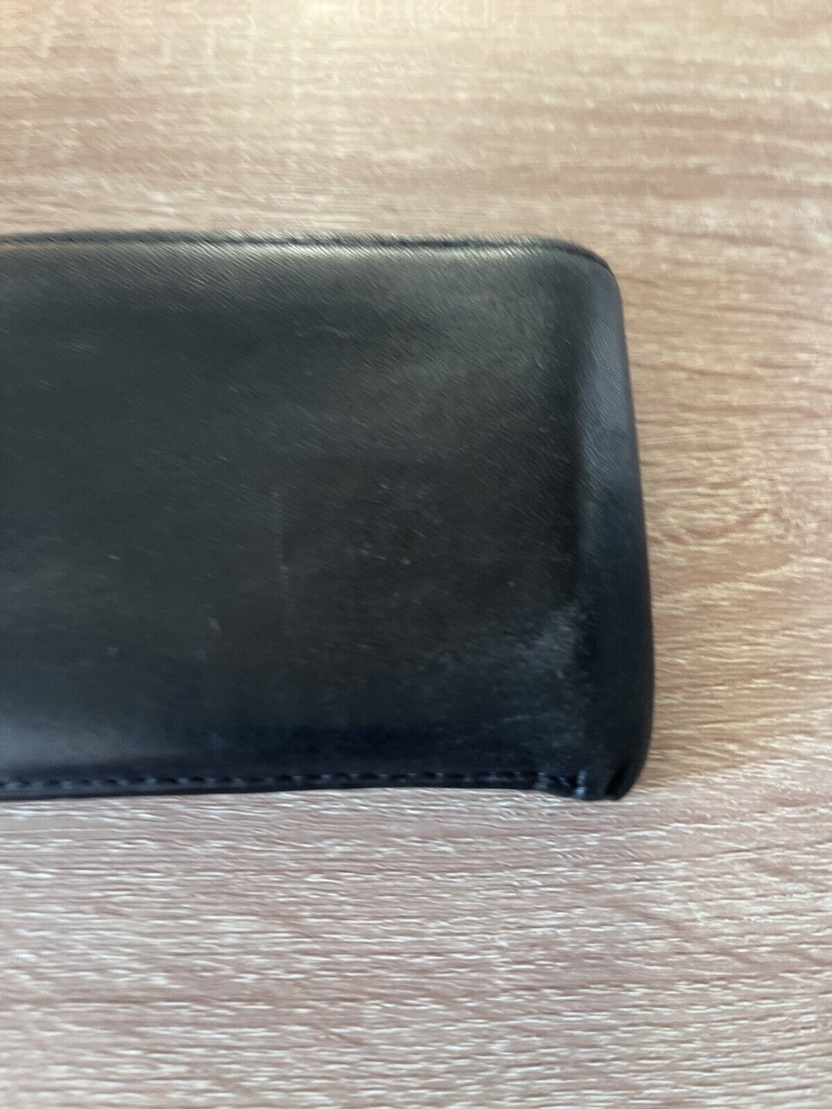 Fossil Men's Black Leather Wallet