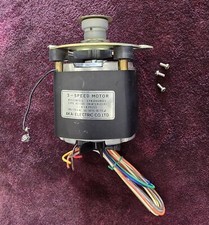 Akai GX-365D Reel to Reel  Capstan Motor Assembly with Mounting Bracket  Bolts