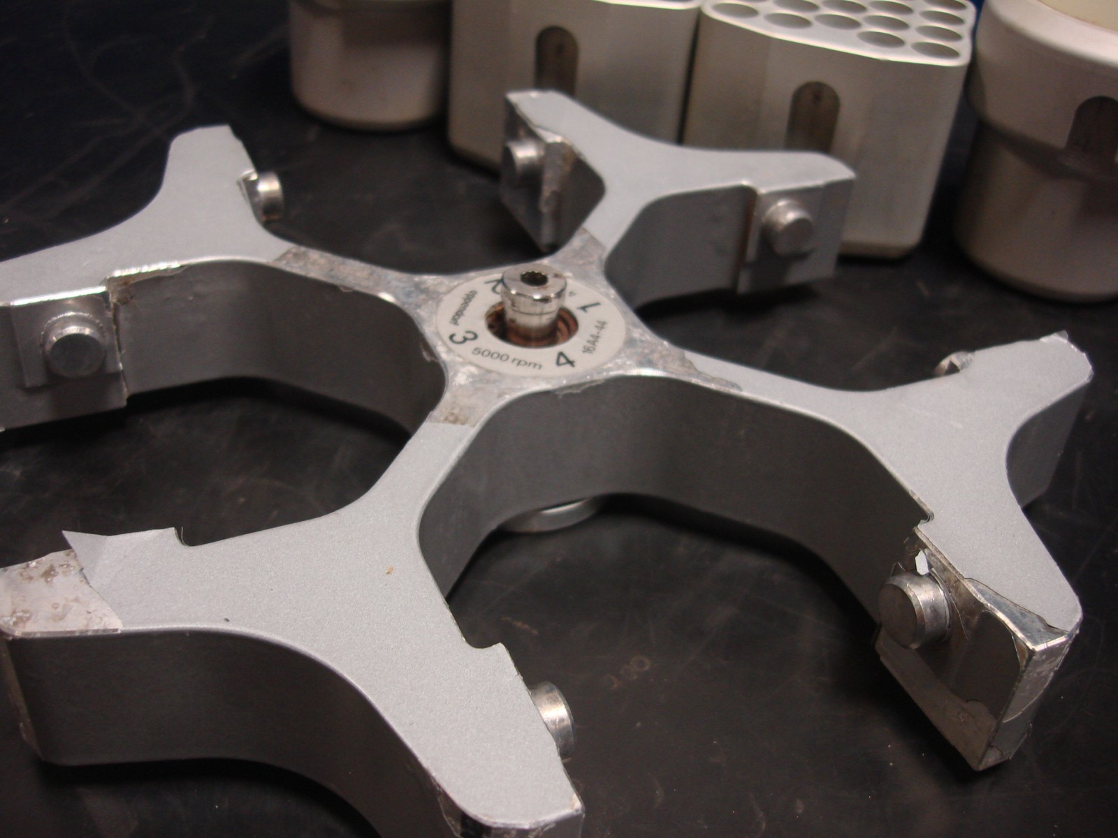 Eppendorf 16A4-44 Rotor for 5403 Centrifuge Carriers Buckets 5,000 RPM Warranty