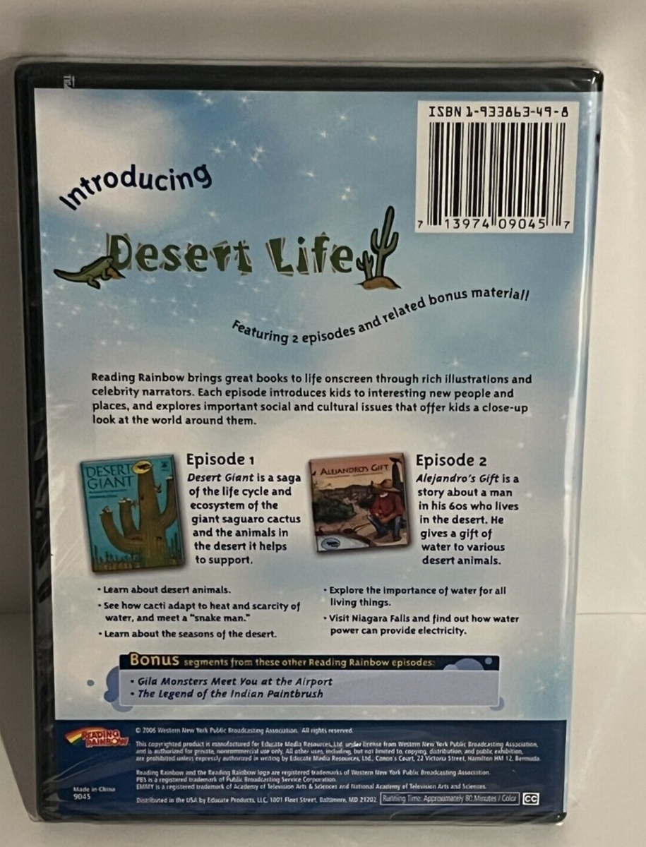 (未使用･未開封品)Reading Rainbow: Desert Life [DVD] Amazon.com: Reading Rainbow: Desert Life [DVD] : Movies & TV