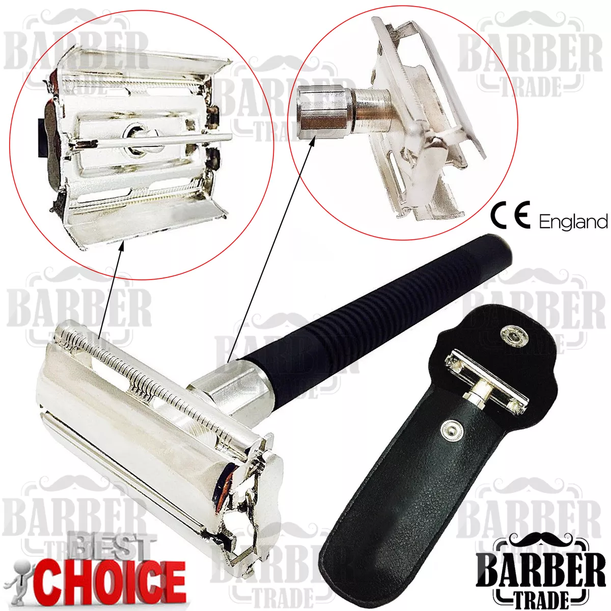 LGB Butterfly Men Safety Razor Double Edge Classic Shaving
