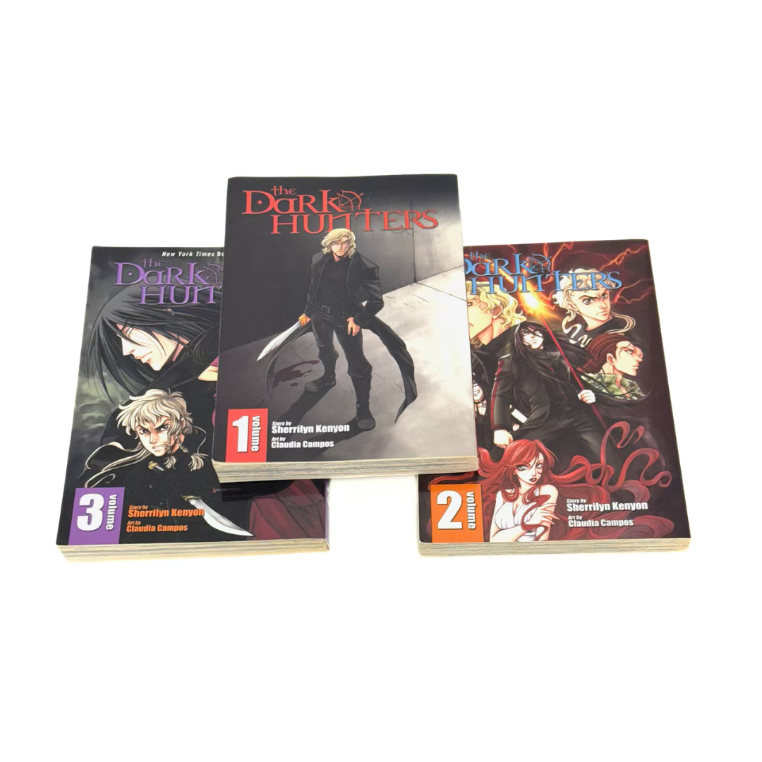 Sherrilyn Kenyon Dark-Hunters Manga Vol 1-3 Warriors Vampires Graphic Novel