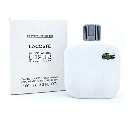 Lacoste L.12.12 Blanc Men 3.3 3.4 oz 100 ml Eau De Toilette New As Photo | eBay