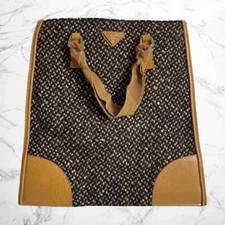 Prada  tweed handbag