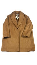 New Great Plains Trench Coat Brown Size 12 Women's