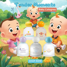 JAFRA Tender Moments Baby Cologne, 3.3 FL Oz
