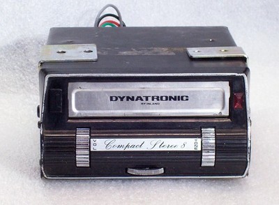 INLAND DYNATRONIC 8 Track Tape Player Car Truck Rod   Nice Working see the video