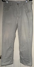Innuendo's Pants Mens 33 Gray 100% Cotton Straight Leg Casual Made EEC