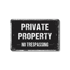 Private Property No Trespassing Sign No Soliciting No Shortcuts for Yards