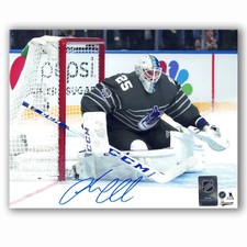 Jacob Markstrom Calgary Flames 2020 NHL All Star Game Autographed 16x20 Photo