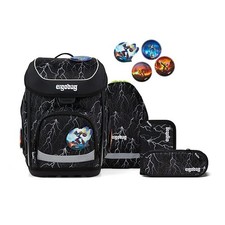 Schulranzen Jungen Ergobag CUBO Super Reflekt...