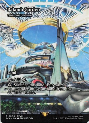 Balamb Garden - Command Beacon (Showcase) R FINAL FANTASY: Through the Ages 64 N