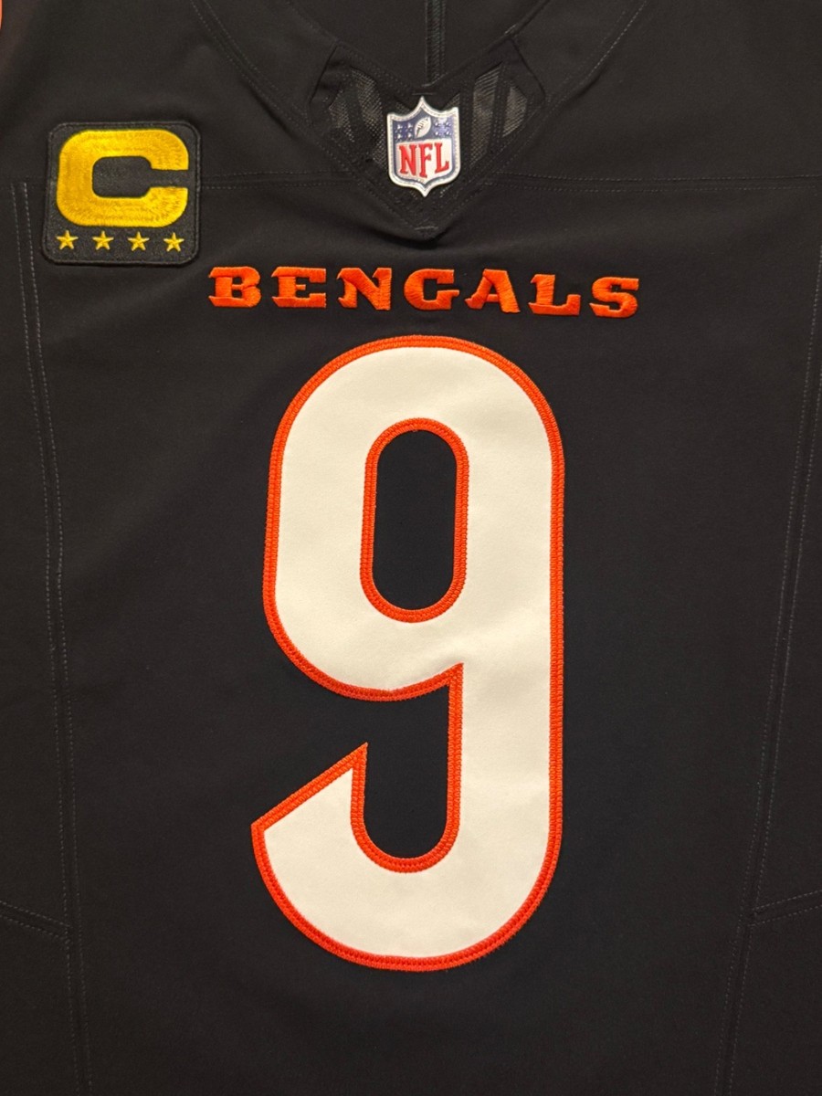 Joe Burrow Cincinnati Bengals Black Nike Vapor F.U.S.E. Elite