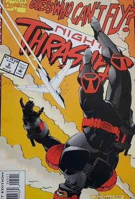 NIGHT THRASHER #5 (December 1993)    GUESS WHO CAN T FLY? Marvel Comics