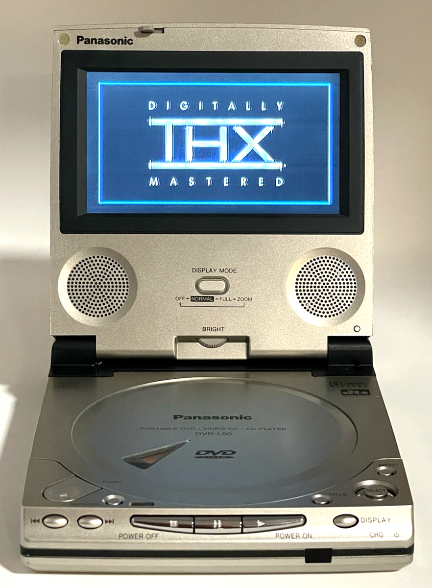 Vintage Panasonic DVD-L50D Portable 5