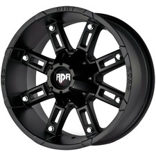 Rdr Rd06 18x9 5x55x5.5 -12mm Matte Black Wheel Rim 18 Inch Rdr Rd06 18x9 5x55x5.5 -12mm Matte Black Wheel Rim 18 Inch