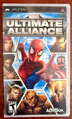 Marvel: Ultimate Alliance Sony PSP UMD  Complete in Box