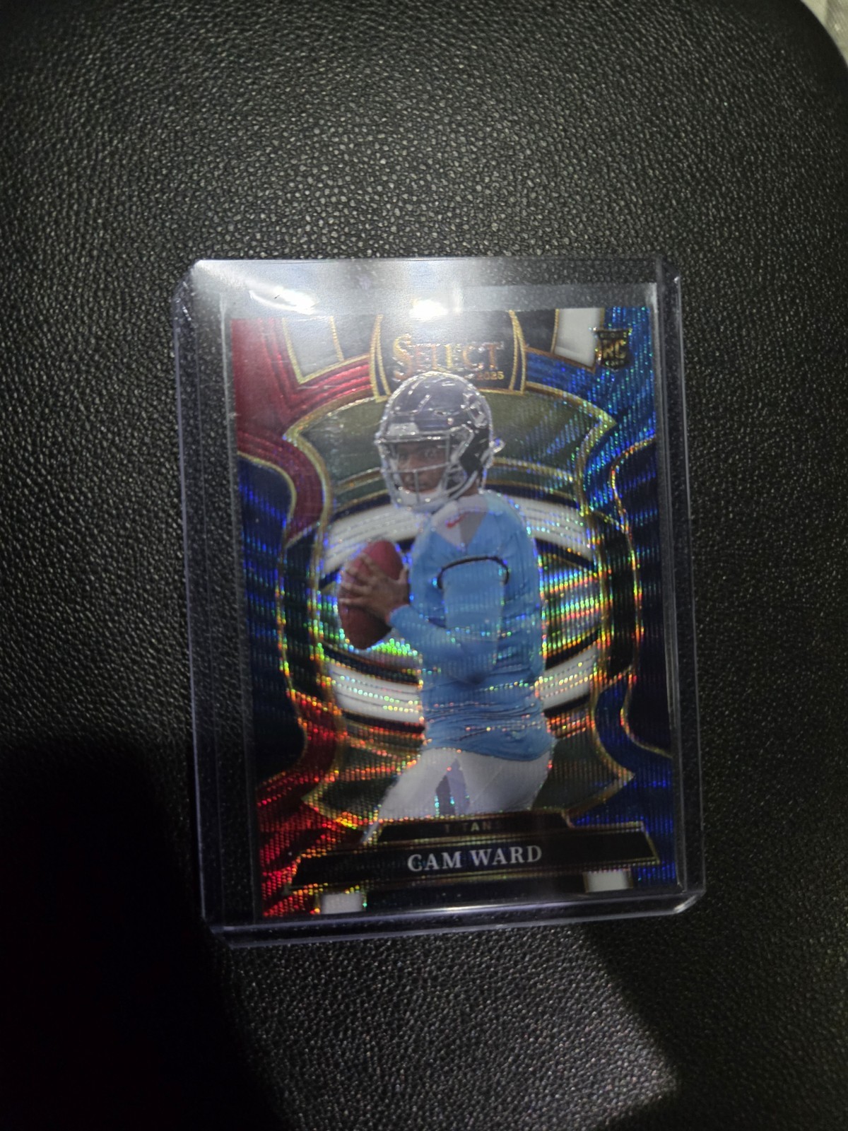 Panini Select Concourse Tri-Color Prizm Cam Ward Titans #26 RC /399 2025