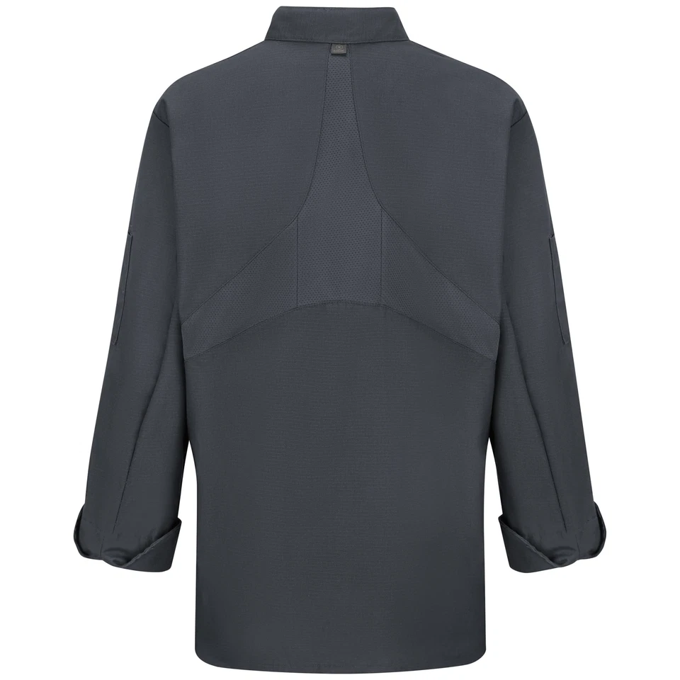 Abrigo de chef Red Kap para mujer con OilBlok + MIMIX Foto 4 de 4