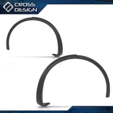 Rear Fender Wheel Flare Molding Trim Arch Fit For 2016-2021 Tesla Model X  LH+RH
