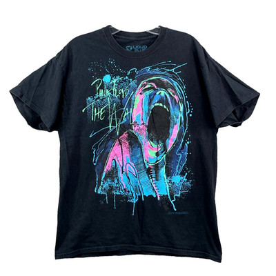 Liquid Blue T Shirt Mens Large Graphic Pink Floyd The Wall Streetwear Rock Band