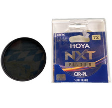 Vintage HOYA NXT Lens Filter CIR-PL 72mm Slim Frame GreatShape Camera Photograph