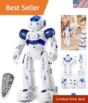 Interactive Remote Control Robot for Kids - Rechargeable & Multifunctional Toy
