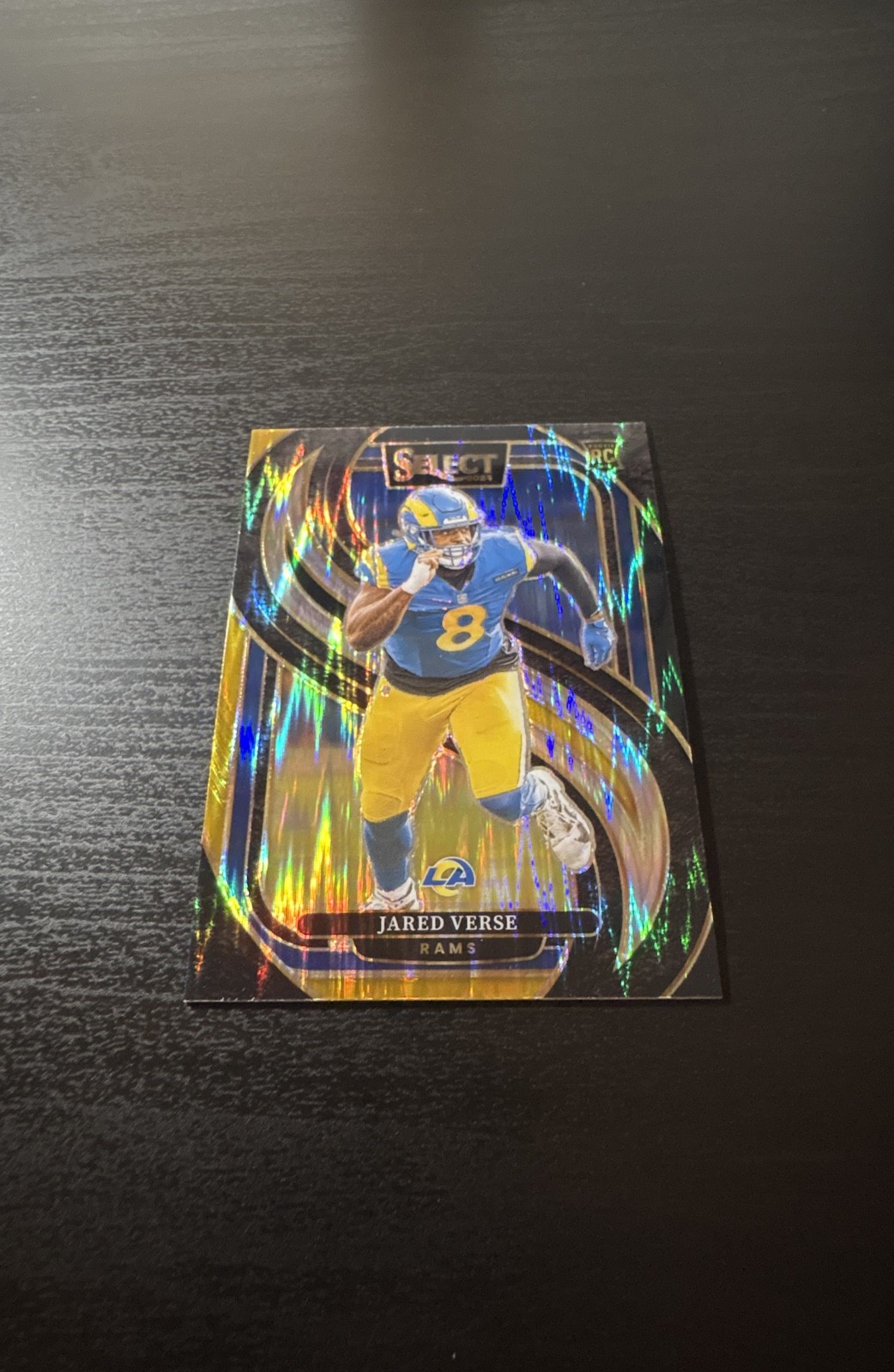 2024 Panini Select - Premier Level Jared Verse #132 Black & Gold Shock Prizm...