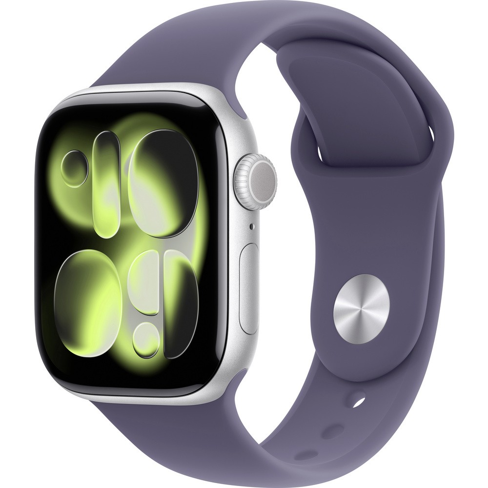 Apple Watch Series 11 GPS 42 mm Aluminiumgehuse Sport Band Nebelviolett SM 109090₽
