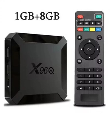 Android 10.0 TV Box X96Q Quad Core HD 4K Media Stream Player Mini PC 2.4G WiFi