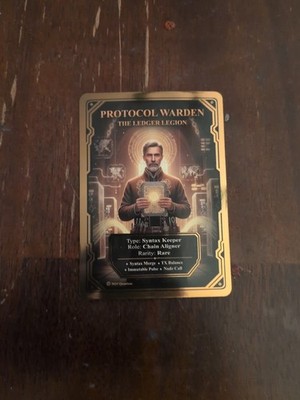 Quantum Protocol Warden The Ledger Legion Gold