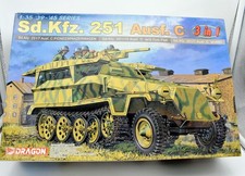 Model Assembly Kit War Tanks Tank Sd. Kfz. 251 Ausf. C Dragon 1:3 5