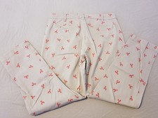 Womens J. Crew Khaki Dress Pants 8 Khaki Slack Chino Trouser Lobster