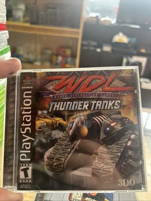 World Destruction League: Thunder Tanks - PS1 PS2